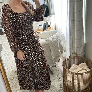 Loft midi dress